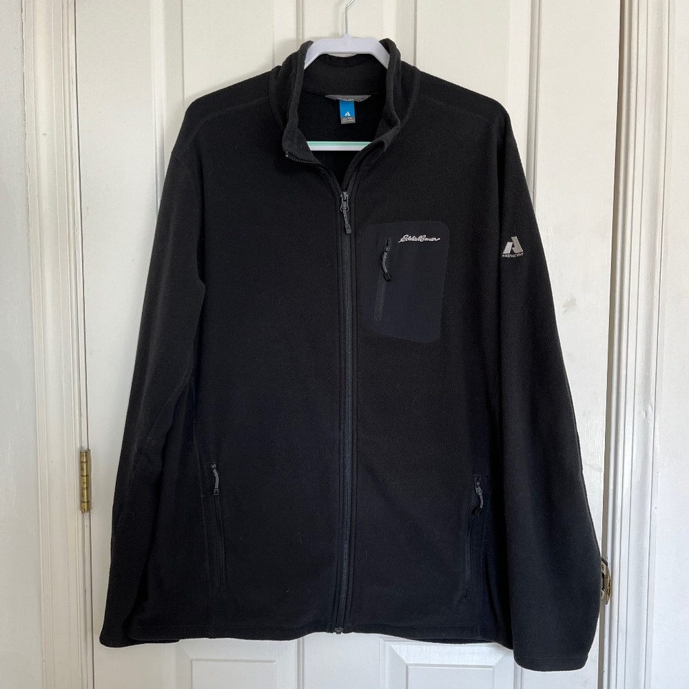 Eddie Bauer Men's XL Tall Polartec Microfleece Jacket
